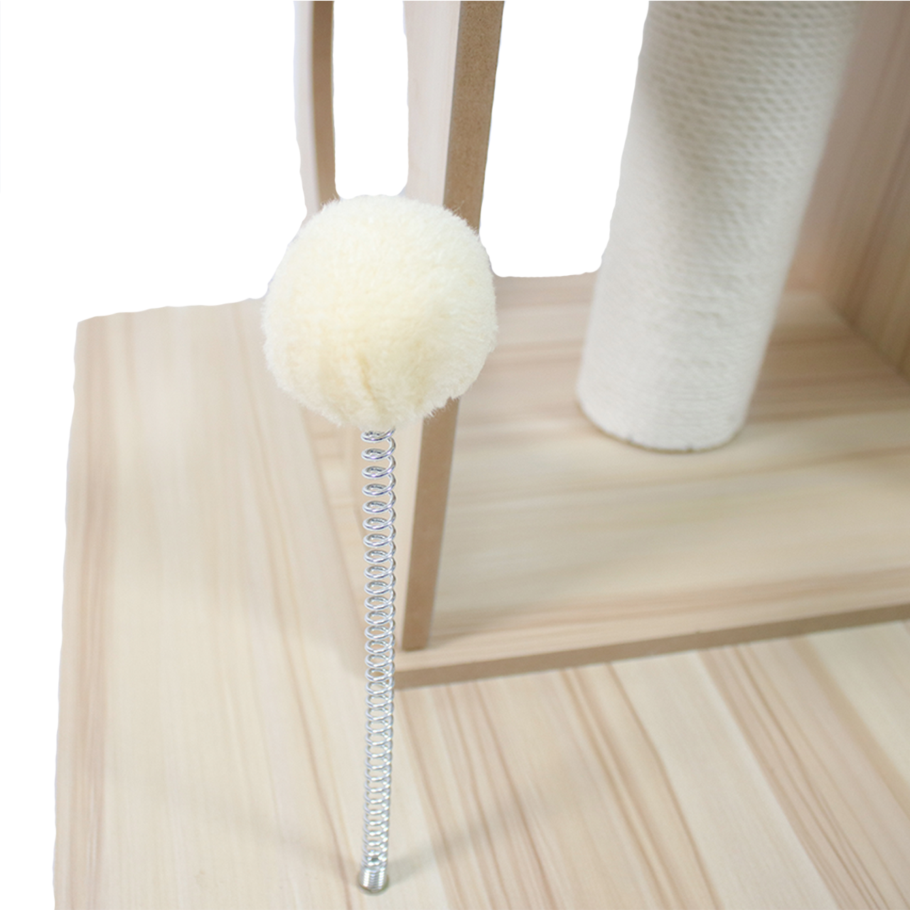 Multi-Level Cat Tower with Scratching Posts & Condo