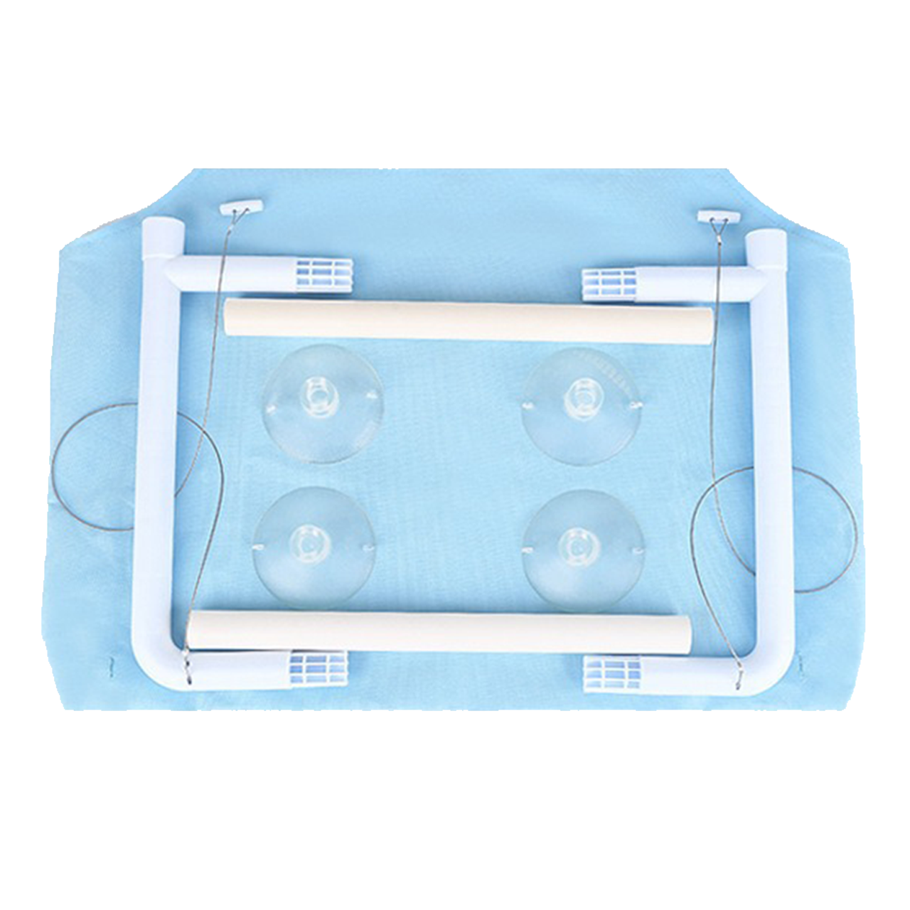 Window-Mounted Cat Hammock with Suction Cups