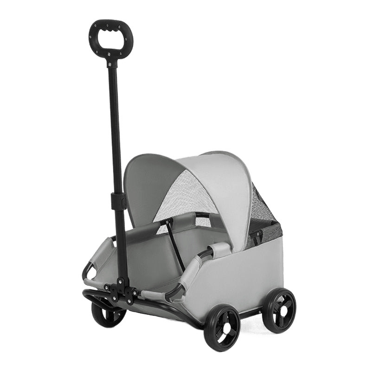 Pet Stroller – Durable Mesh & Oxford Fabric