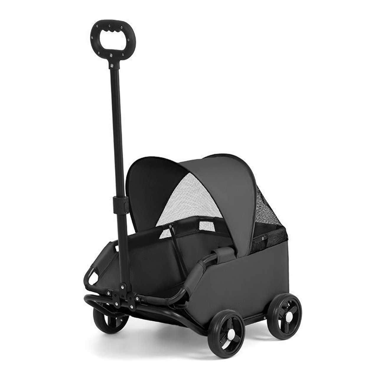 Pet Stroller – Durable Mesh & Oxford Fabric