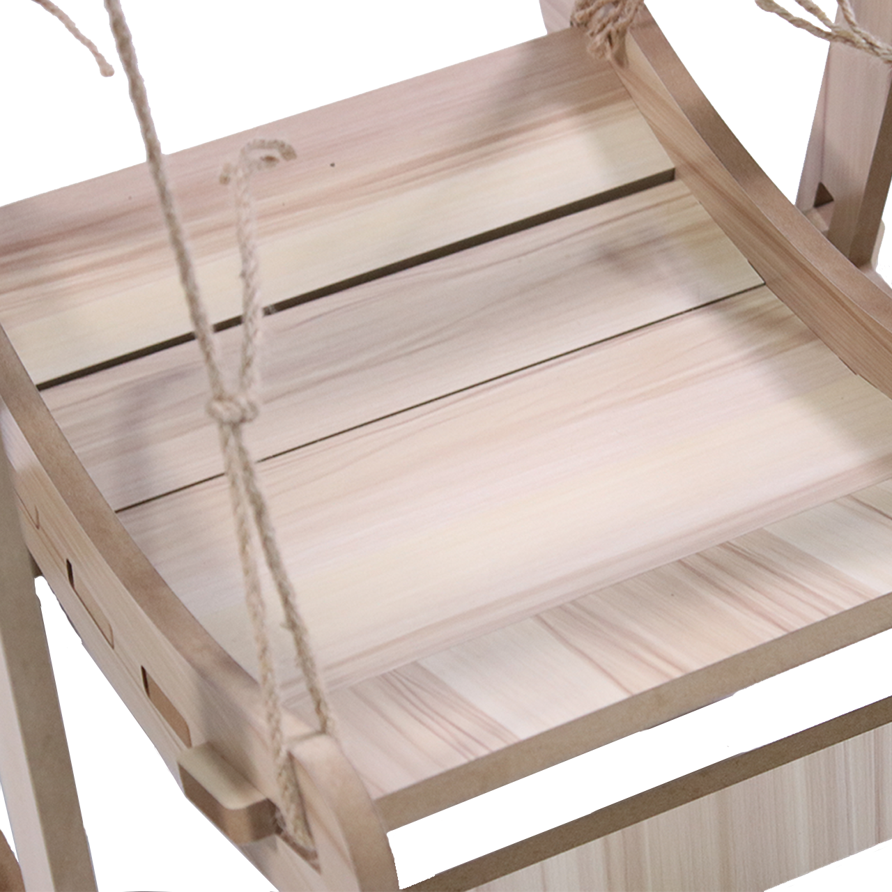 Wooden Cat Bed with Hammock Design