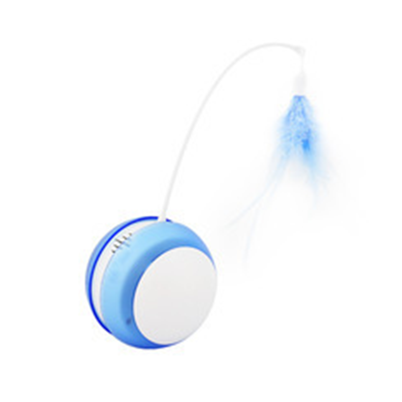 USB Cat Teaser Wand – Feather & Bell Interactive Toy