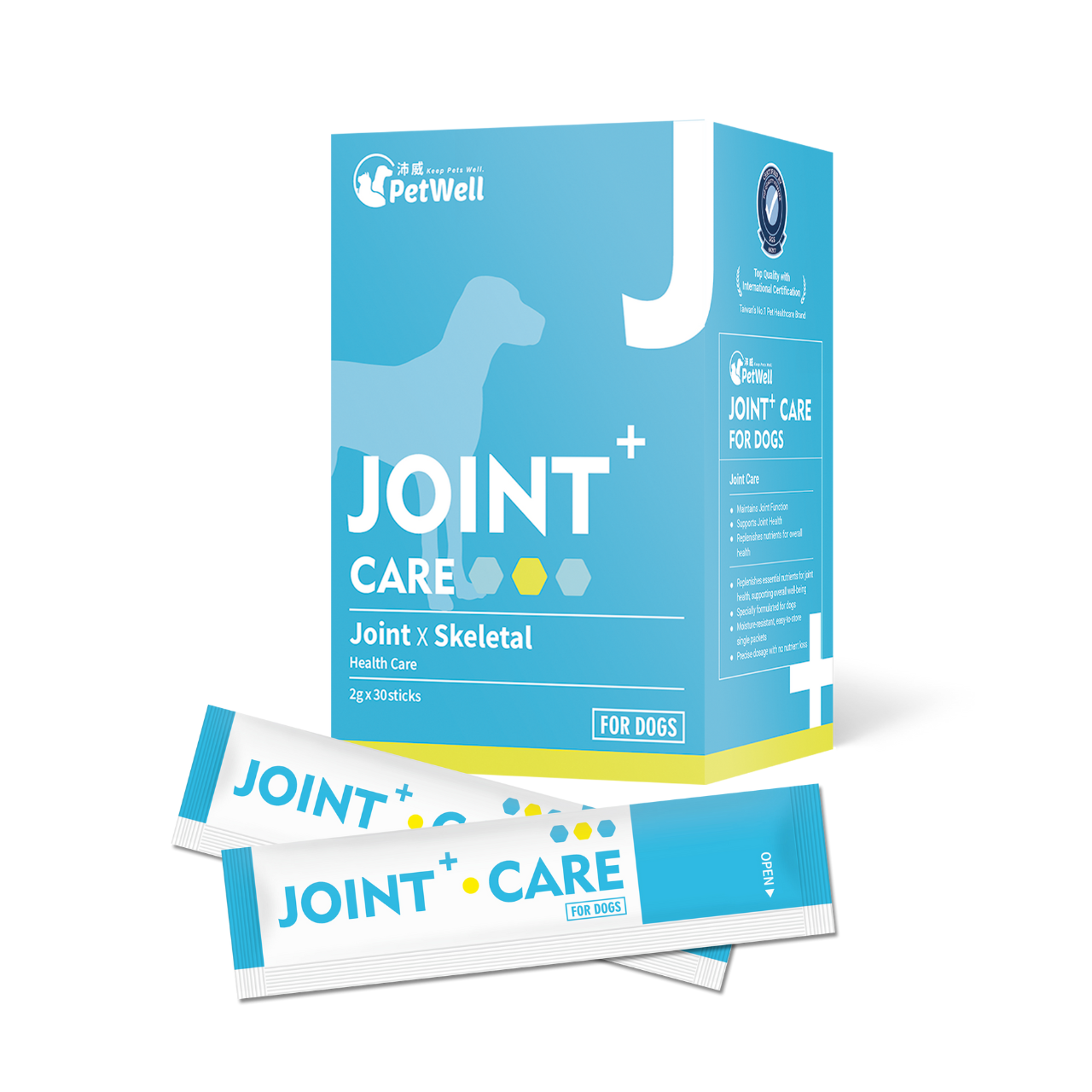 PetWell Dog Joint Care Supplement – 30 Sachets