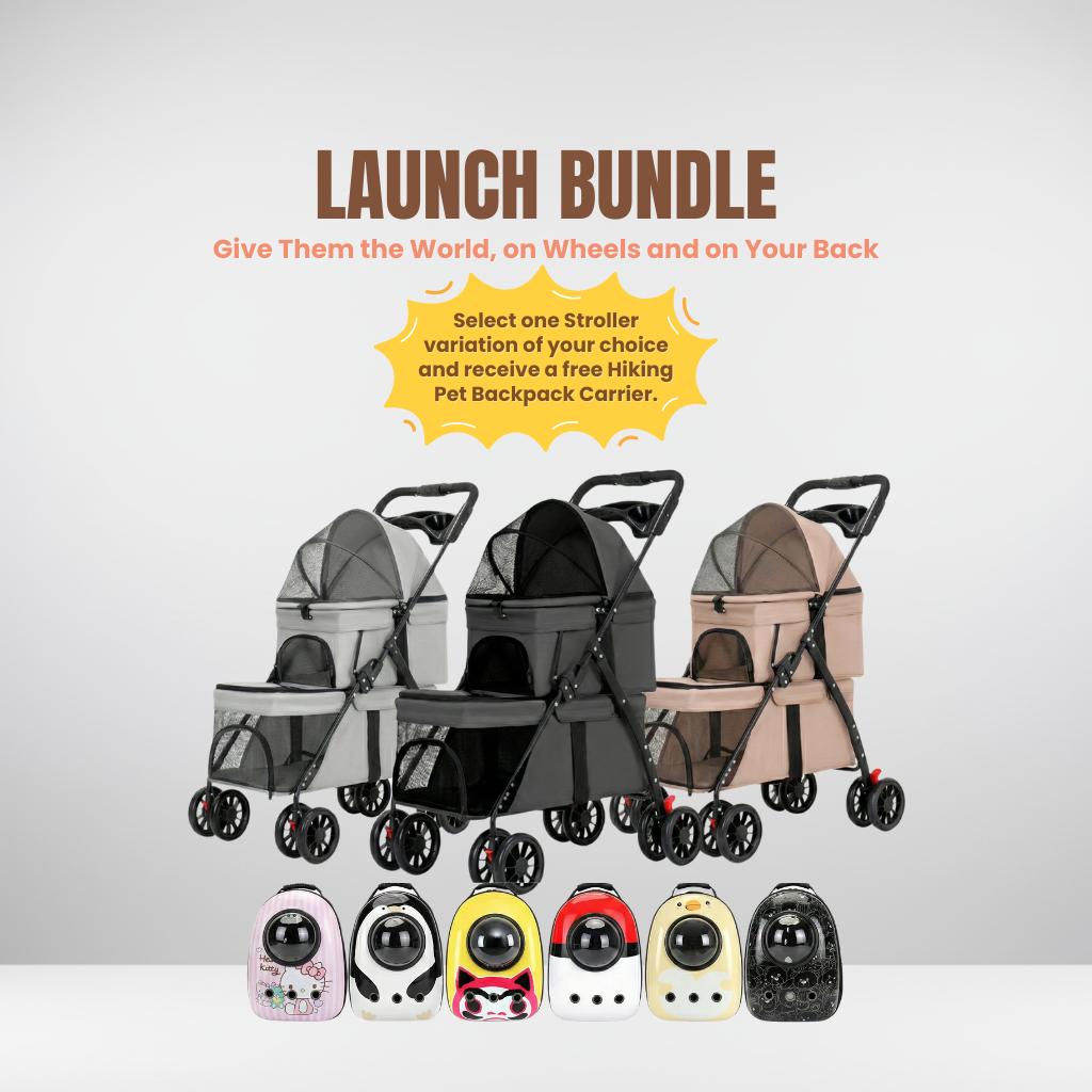 Launch Stroller & Carrier Bundle