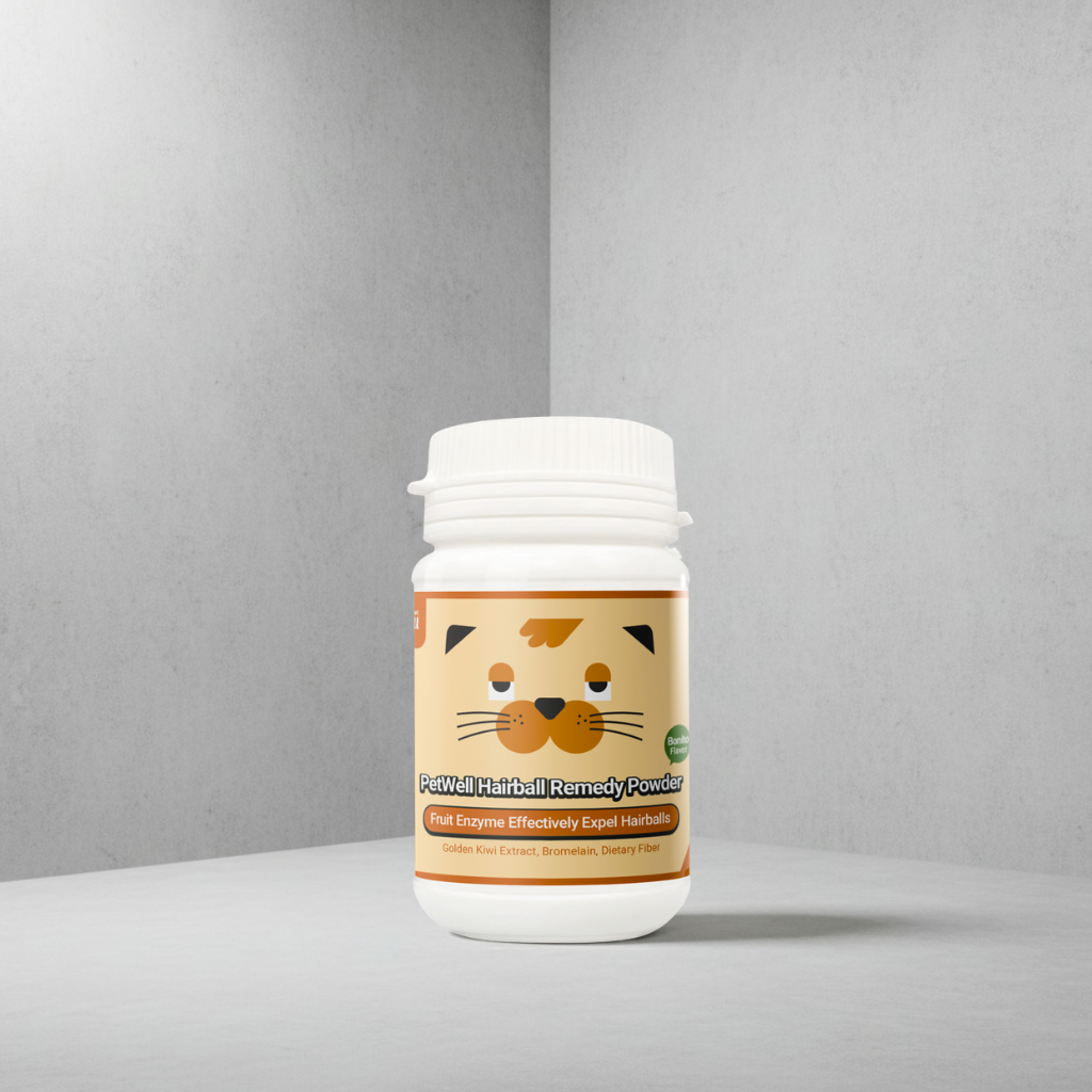 PetWell Cat Hairball Relief Powder – 60g